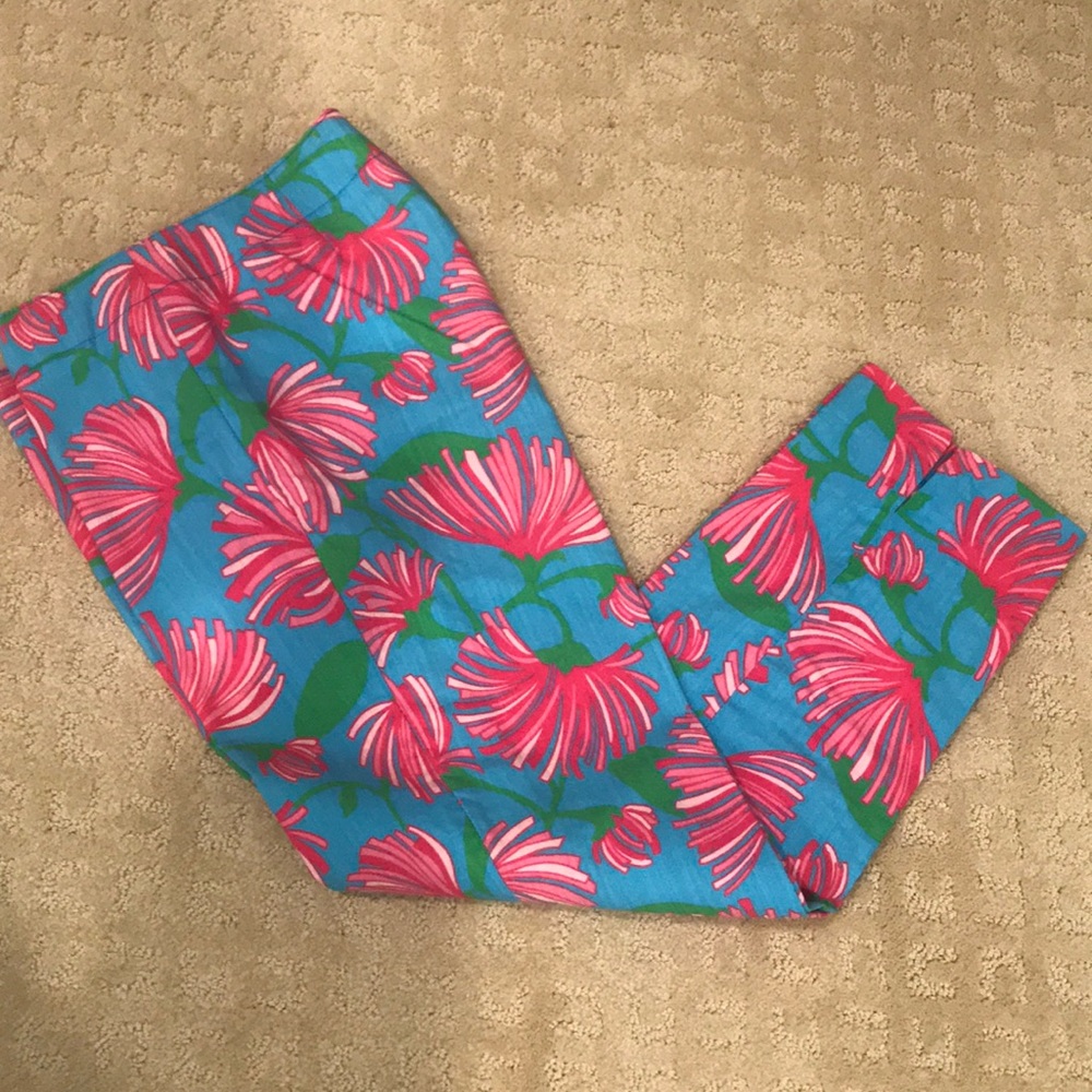 Lilly Pulitzer size 2 cropped pants